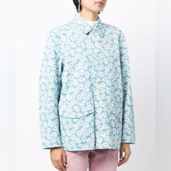 RE/DONE 90s Canvas Chore Jacket Daisy NWT - Picture 7 of 14